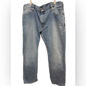 Carhartt Men's Relaxed‎ Fit Blue Jeans. Size 42x30